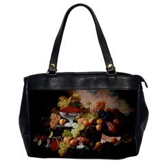 Abundance Of Fruit Severin Roesen Oversize Office Handbag by Amaryn4rt