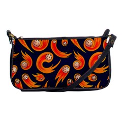 Space Patterns Pattern Shoulder Clutch Bag by Amaryn4rt