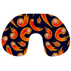 Space Patterns Pattern Travel Neck Pillow by Amaryn4rt