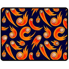 Space Patterns Pattern Two Sides Fleece Blanket (medium) by Amaryn4rt