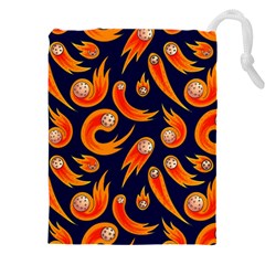 Space Patterns Pattern Drawstring Pouch (5xl) by Amaryn4rt