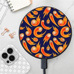 Space Patterns Pattern Wireless Fast Charger(black) by Amaryn4rt