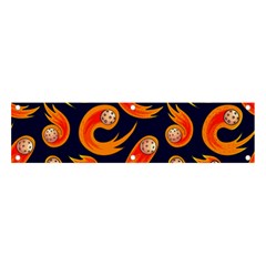 Space Patterns Pattern Banner And Sign 4  X 1  by Amaryn4rt