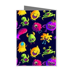 Space Patterns Mini Greeting Cards (pkg Of 8) by Amaryn4rt