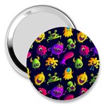 Space Patterns 3  Handbag Mirrors Front