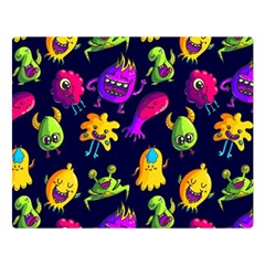 Space Patterns Two Sides Premium Plush Fleece Blanket (large) by Amaryn4rt