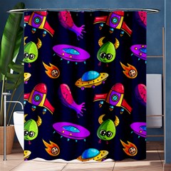 Space Pattern Shower Curtain 60  X 72  (medium)  by Amaryn4rt