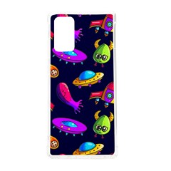 Space Pattern Samsung Galaxy Note 20 Tpu Uv Case by Amaryn4rt