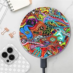 Vector Art Pattern - Wireless Fast Charger(white) by Amaryn4rt