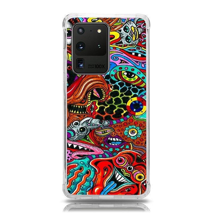 Vector Art Pattern - Samsung Galaxy S20 Ultra 6.9 Inch TPU UV Case