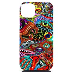 Vector Art Pattern - Iphone 14 Plus Black Uv Print Case by Amaryn4rt