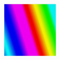 Multi Color Rainbow Background Medium Glasses Cloth by Amaryn4rt