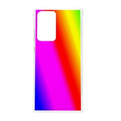 Multi Color Rainbow Background Samsung Galaxy Note 20 Ultra Tpu Uv Case by Amaryn4rt