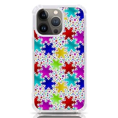 Snowflake Pattern Repeated Iphone 13 Pro Tpu Uv Print Case by Amaryn4rt