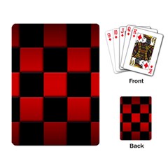 Black And Red Backgrounds- Playing Cards Single Design (rectangle) by Amaryn4rt