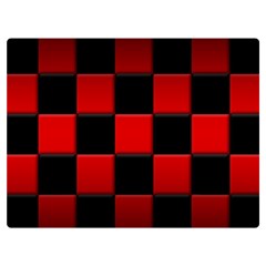 Black And Red Backgrounds- Two Sides Premium Plush Fleece Blanket (extra Small) by Amaryn4rt