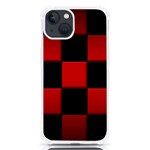 Black And Red Backgrounds- iPhone 13 TPU UV Print Case Front