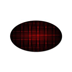 Black And Red Backgrounds Sticker (oval) by Amaryn4rt