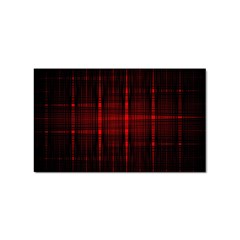 Black And Red Backgrounds Sticker Rectangular (100 Pack) by Amaryn4rt