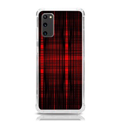 Black And Red Backgrounds Samsung Galaxy S20 6 2 Inch Tpu Uv Case by Amaryn4rt