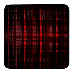 Black And Red Backgrounds Square Glass Fridge Magnet (4 Pack) by Amaryn4rt