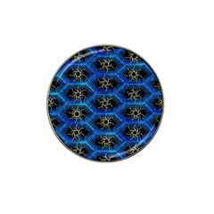 Blue Bee Hive Pattern- Hat Clip Ball Marker (10 Pack) by Amaryn4rt