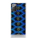 Blue Bee Hive Pattern- Samsung Galaxy Note 20 TPU UV Case Front