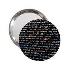 Close Up Code Coding Computer 2 25  Handbag Mirrors by Amaryn4rt