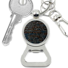 Close Up Code Coding Computer Bottle Opener Key Chain by Amaryn4rt