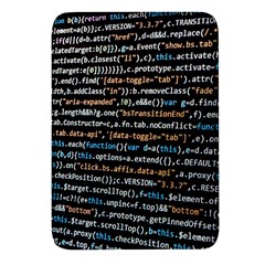 Close Up Code Coding Computer Rectangular Glass Fridge Magnet (4 Pack) by Amaryn4rt