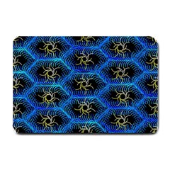 Blue Bee Hive Small Doormat by Amaryn4rt