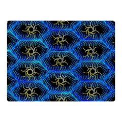 Blue Bee Hive Two Sides Premium Plush Fleece Blanket (mini) by Amaryn4rt