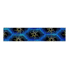 Blue Bee Hive Velvet Scrunchie by Amaryn4rt