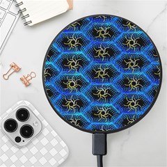 Blue Bee Hive Wireless Fast Charger(black) by Amaryn4rt