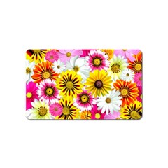 Flowers Blossom Bloom Nature Plant Magnet (name Card) by Amaryn4rt