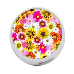 Flowers Blossom Bloom Nature Plant 4-port Usb Hub (two Sides) by Amaryn4rt