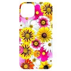 Flowers Blossom Bloom Nature Plant Iphone 14 Plus Black Uv Print Case