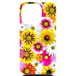 Flowers Blossom Bloom Nature Plant iPhone 14 Pro Black UV Print Case Front