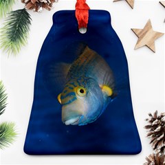 Fish Blue Animal Water Nature Ornament (bell) by Amaryn4rt