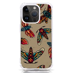 Tattoos Colorful Seamless Pattern Iphone 14 Pro Tpu Uv Print Case by Amaryn4rt