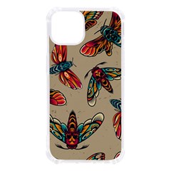 Tattoos Colorful Seamless Pattern Iphone 13 Tpu Uv Print Case by Amaryn4rt