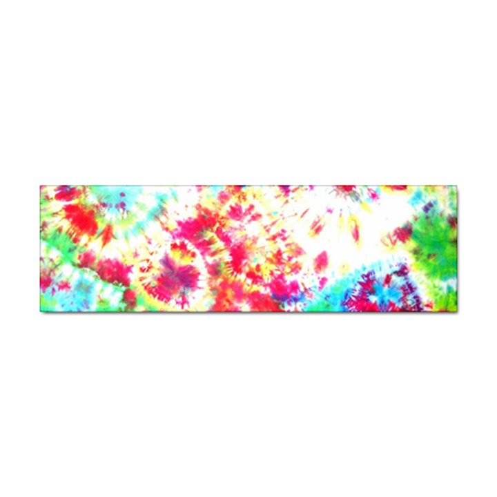 Pattern Decorated Schoolbus Tie Dye Sticker Bumper (100 pack)