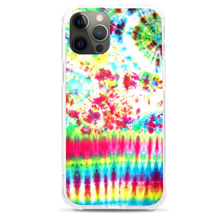 Pattern Decorated Schoolbus Tie Dye iPhone 12 Pro max TPU UV Print Case