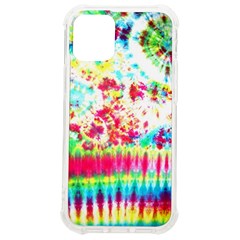 Pattern Decorated Schoolbus Tie Dye Iphone 12 Mini Tpu Uv Print Case	 by Amaryn4rt