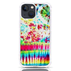 Pattern Decorated Schoolbus Tie Dye Iphone 13 Mini Tpu Uv Print Case by Amaryn4rt