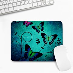 Texture Butterflies Background Small Mousepad by Amaryn4rt