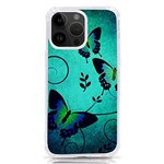 Texture Butterflies Background iPhone 14 Pro Max TPU UV Print Case Front