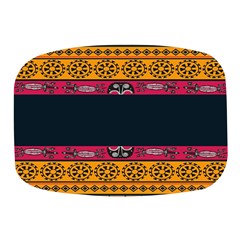 Pattern Ornaments Africa Safari Summer Graphic Mini Square Pill Box by Amaryn4rt