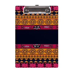 Pattern Ornaments Africa Safari Summer Graphic A5 Acrylic Clipboard by Amaryn4rt