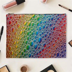 Bubbles Rainbow Colourful Colors Cosmetic Bag (xl) by Amaryn4rt